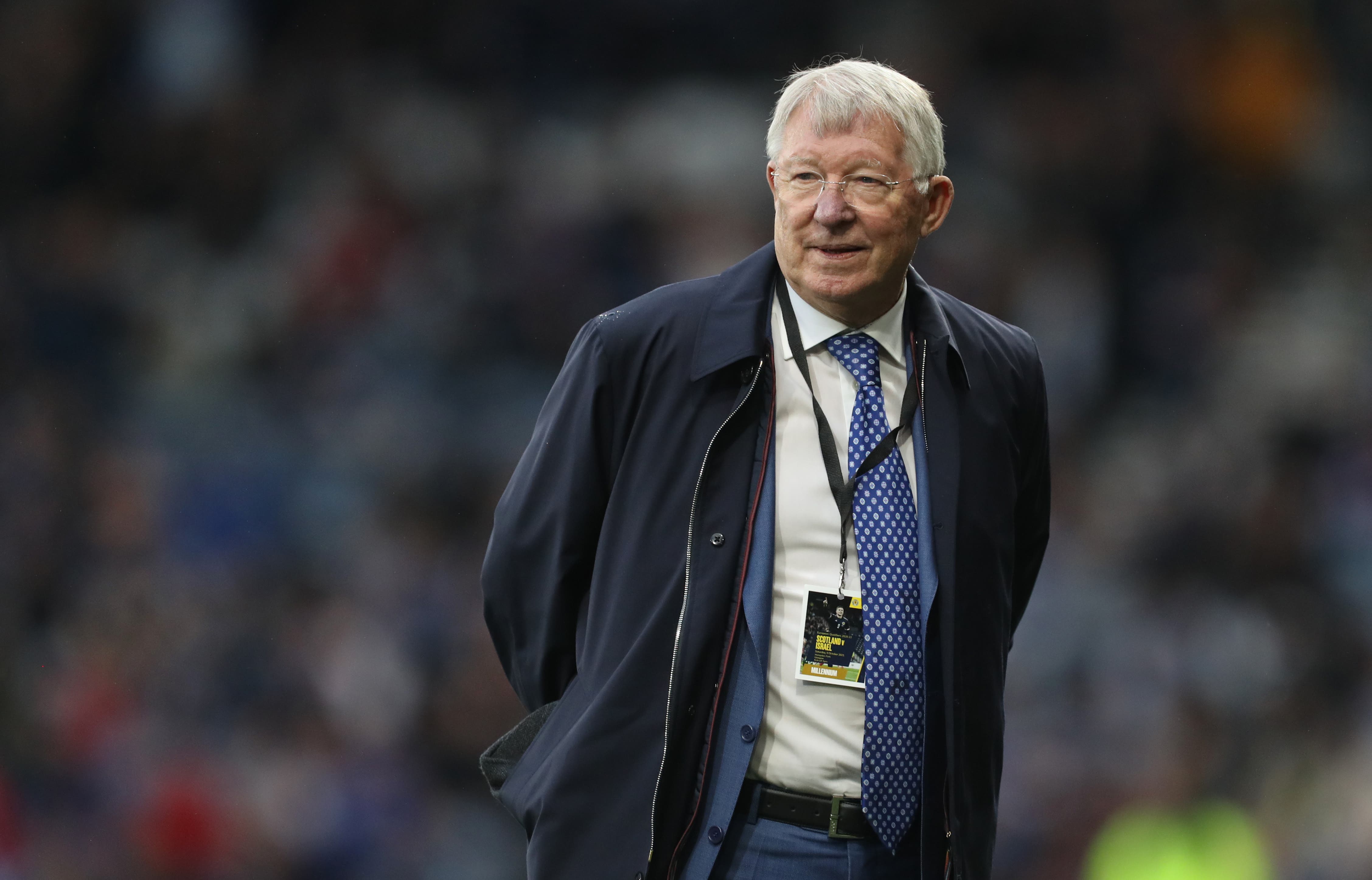 Sir Alex Ferguson, former Manchester United coach.