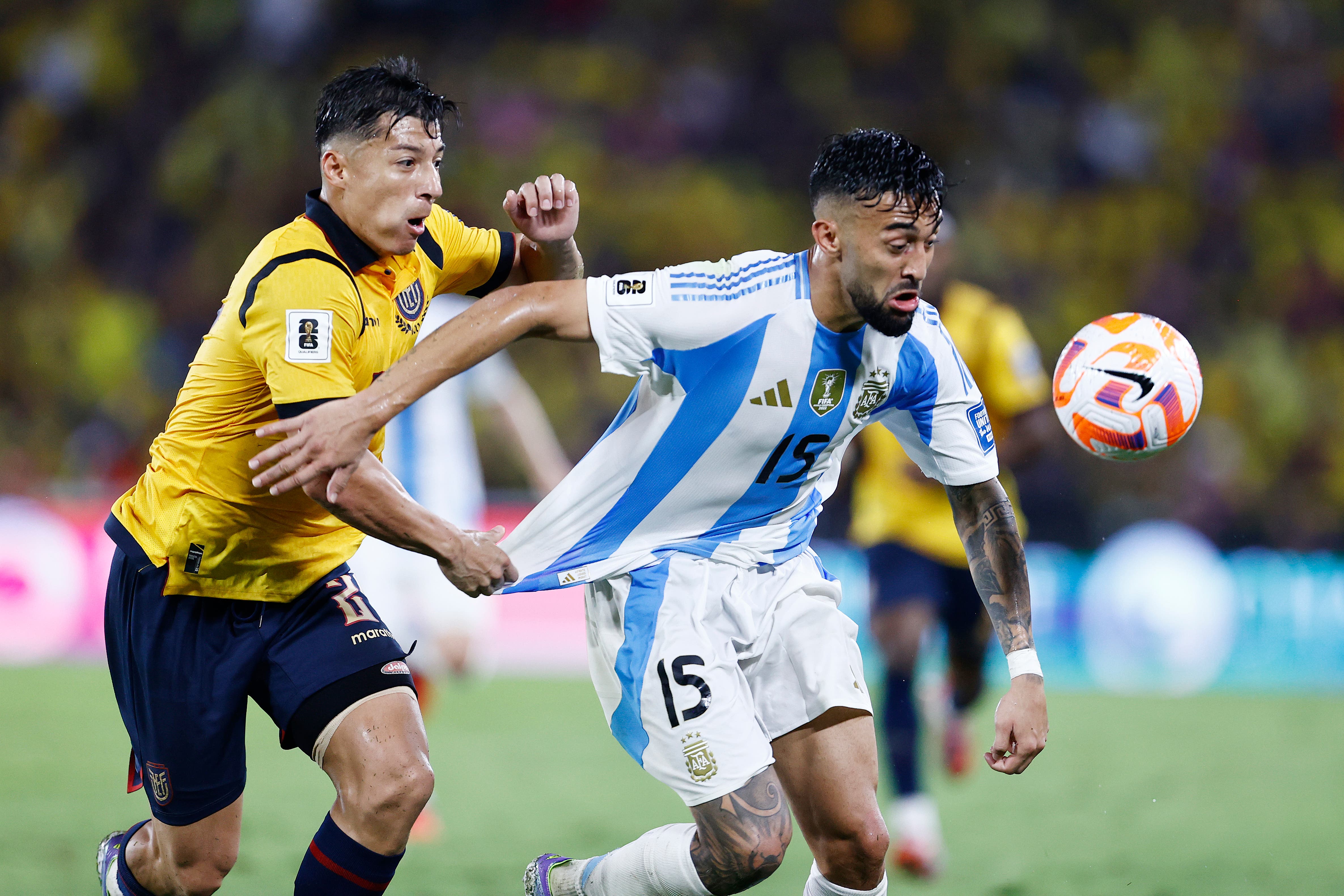 Nicolás González vs Ecuador.