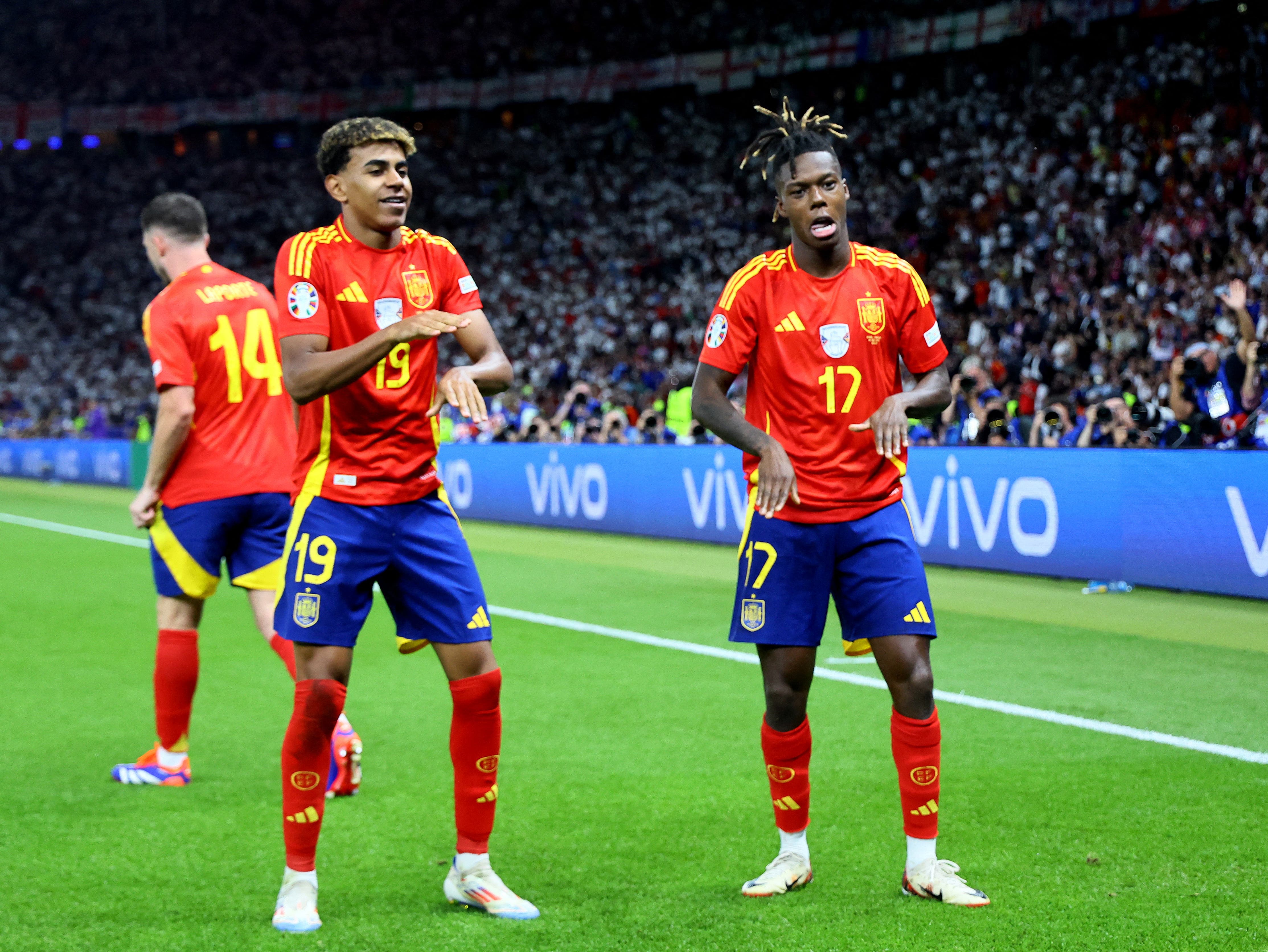 Nico Williams & Lamine Yamal.