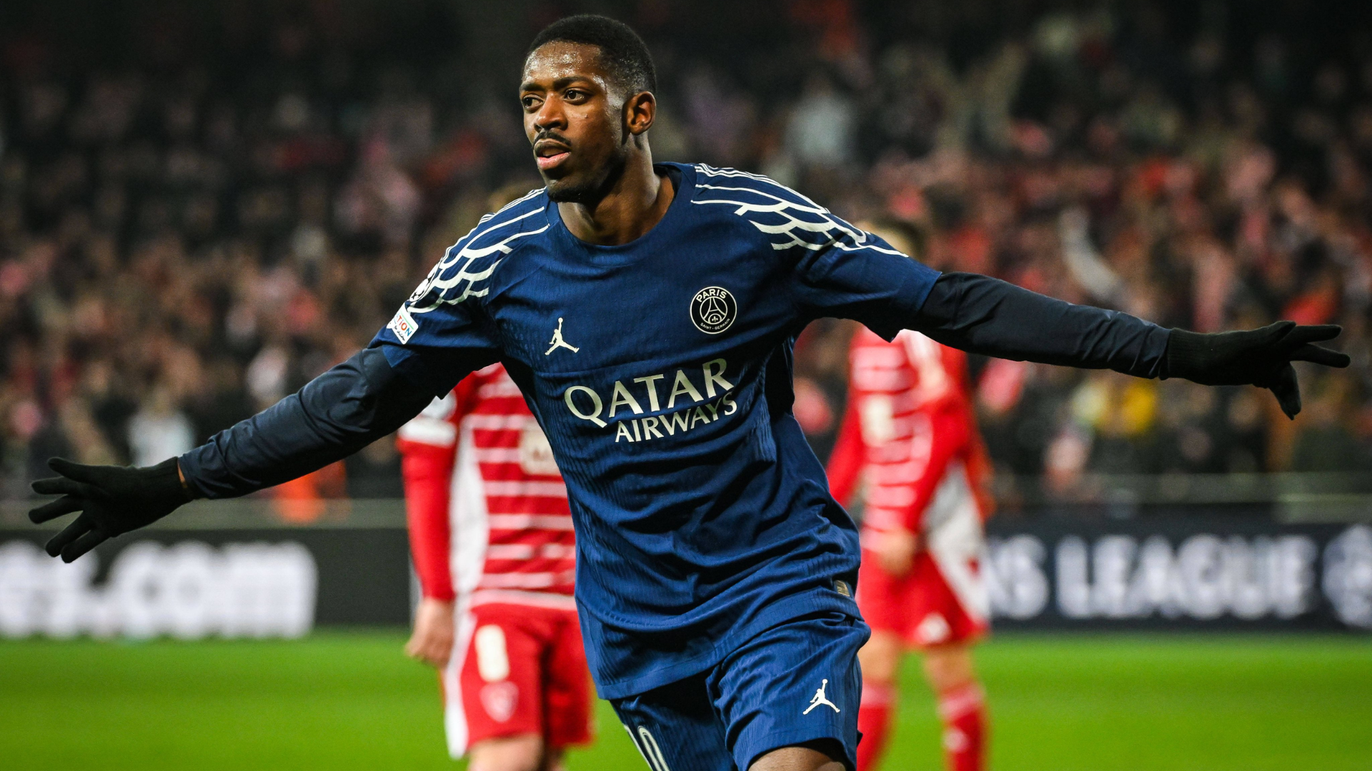 Flocage Officiel - Paris Saint-Germain, Dembélé, 2024/2025, Home, Blan Flocage Officiel - Paris Saint-Germain, Dembélé, 2024/2025, Home, Blan