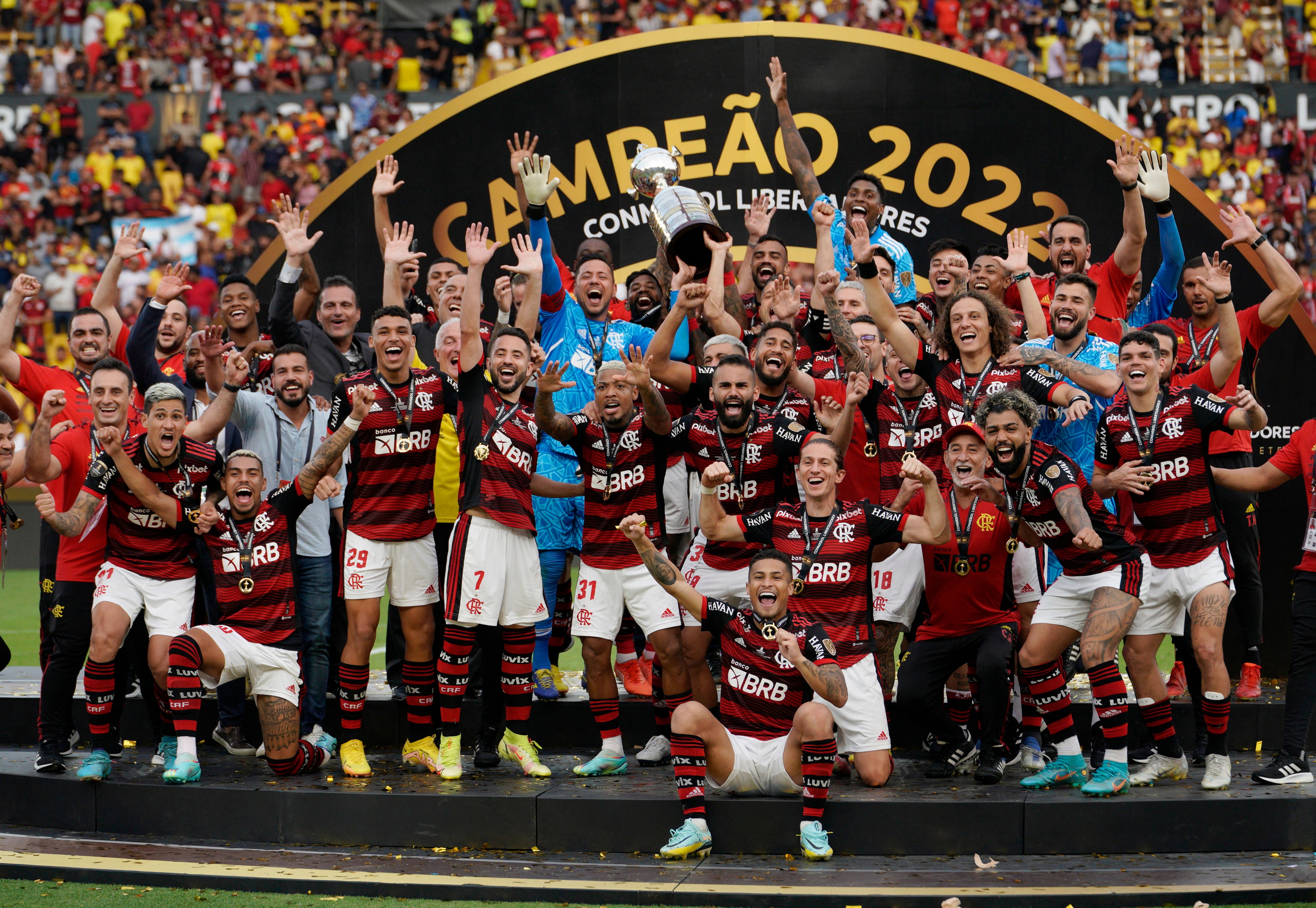 Flamengo, Copa Libertadores Champions 2022.