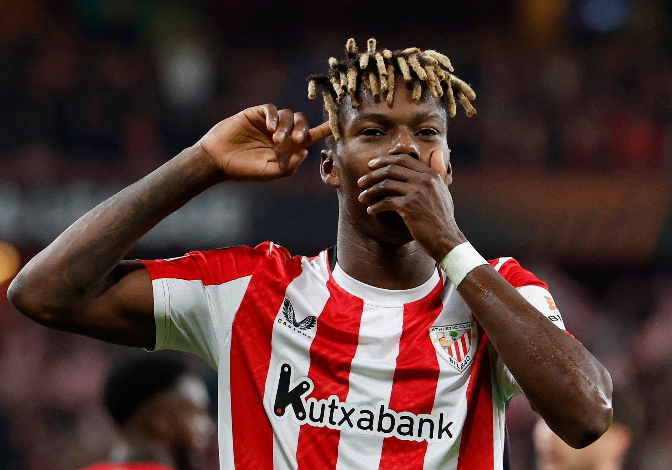 VIDEO) Joan Laporta Keeps Silent and Avoids Questions About Nico Williams  Not Joining Barcelona | beIN SPORTS