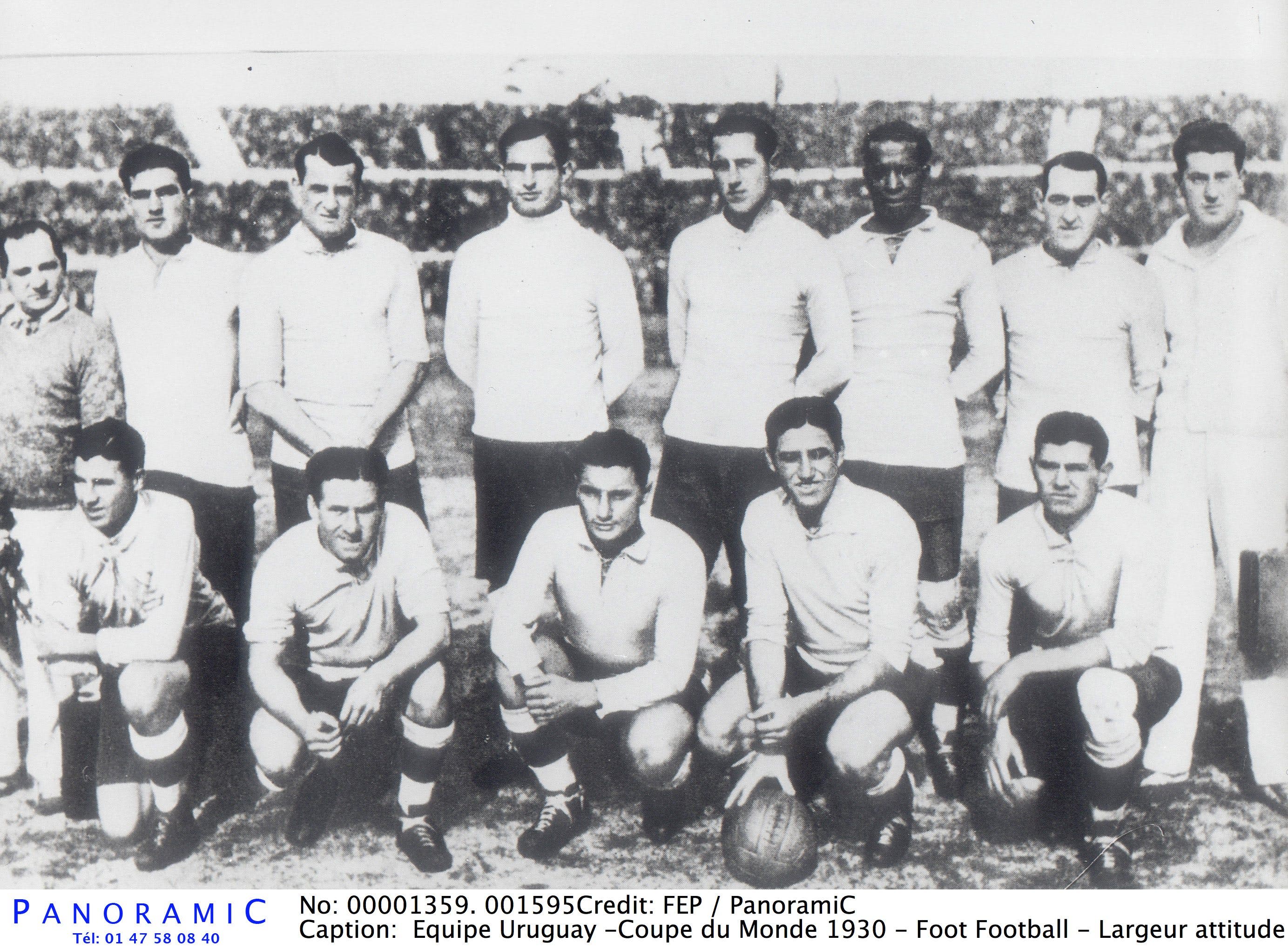 Football - 1930 FIFA World Cup - Uruguay - 1930 Uruguay team pose Mandatory Credit: Action Images / Panoramic