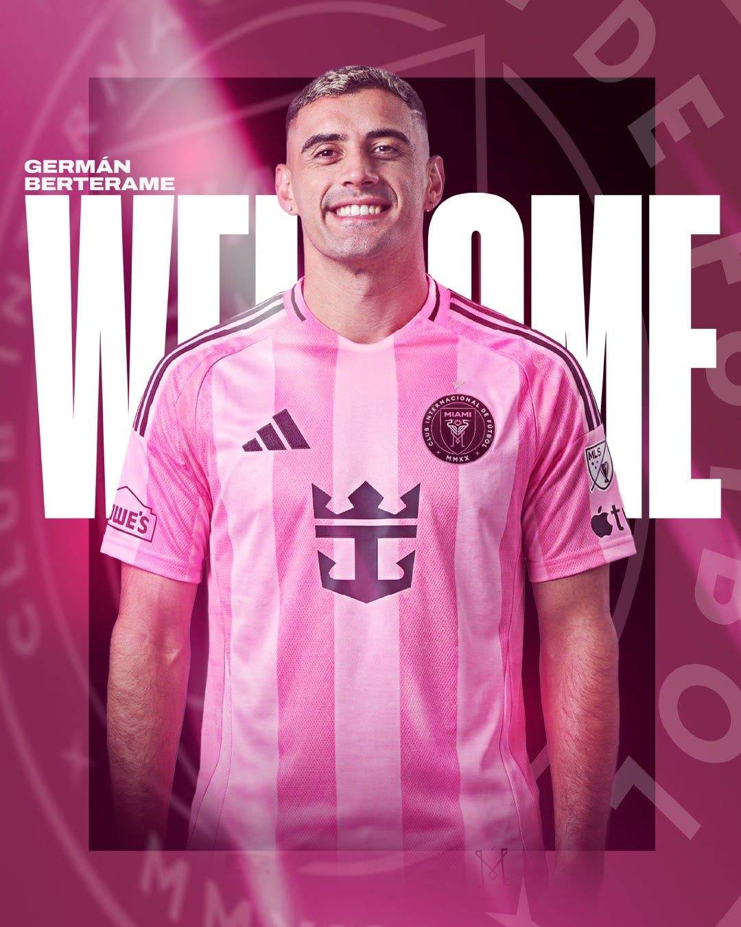 Con contrato largo y rol protagónico, Germán Berterame inicia una nueva etapa en la MLS y deja claras las razones que lo llevaron a apostar por Inter Miami CF.