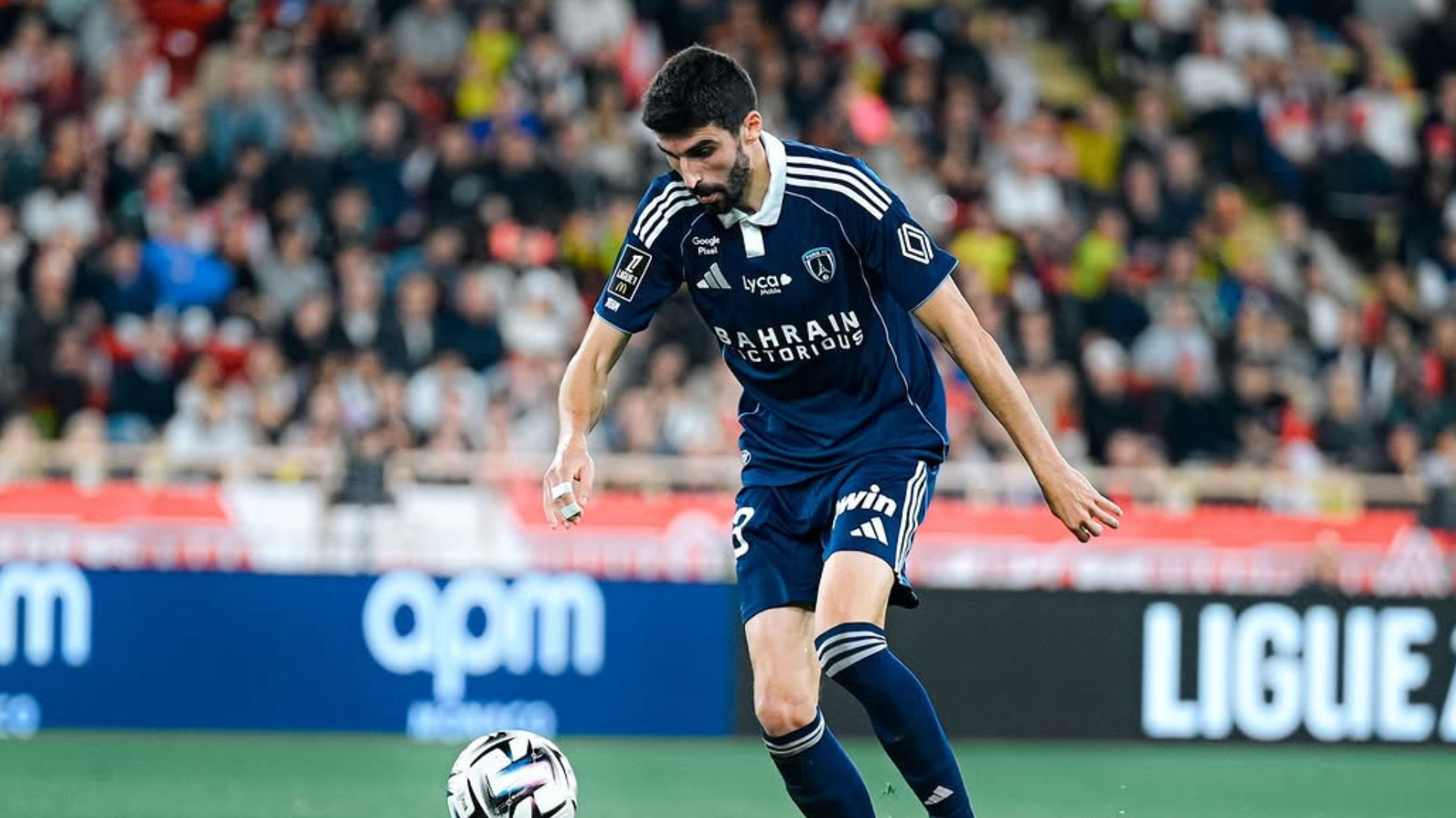 Fanion ASM FC club MONACO Francais foot ligue 1 - Collection