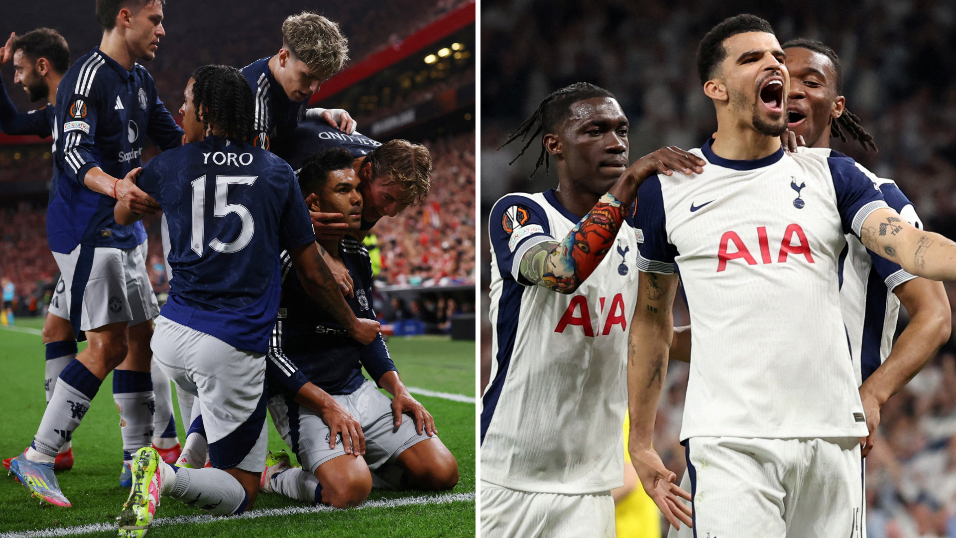 Manchester United y Tottenham