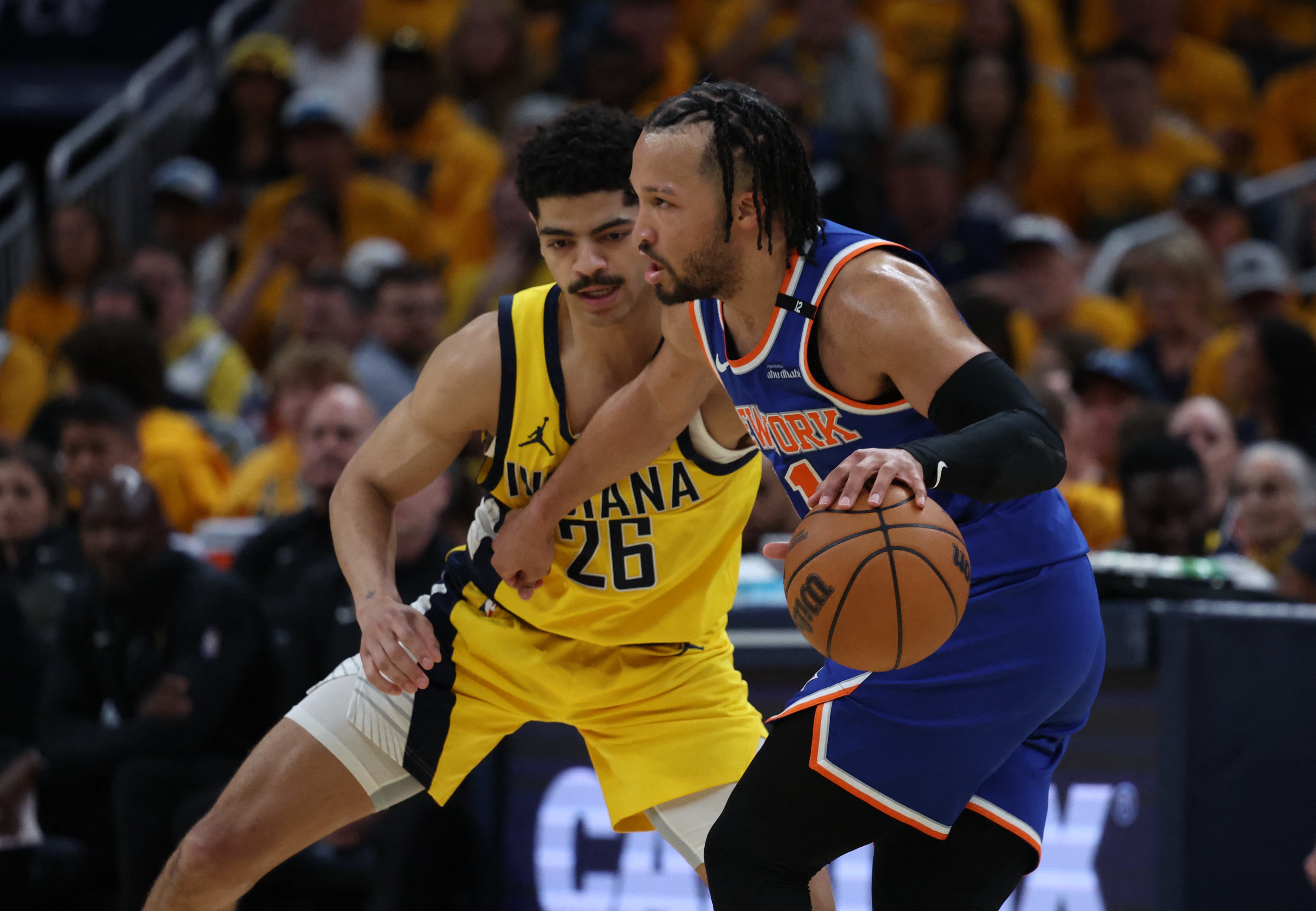 New York Knicks vs. Indiana Pacers in Game 3.