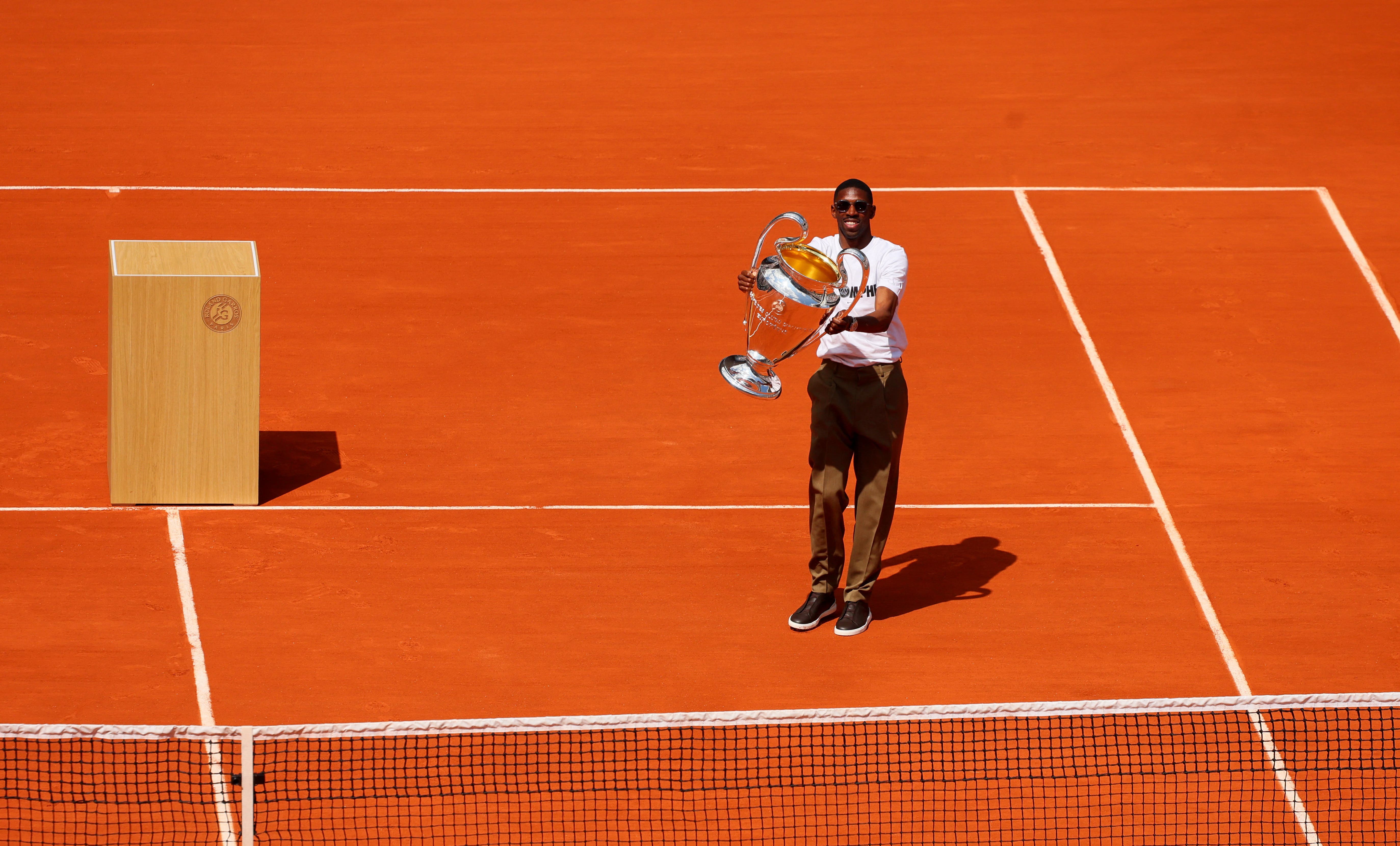 Dembélé Roland Garros Champions