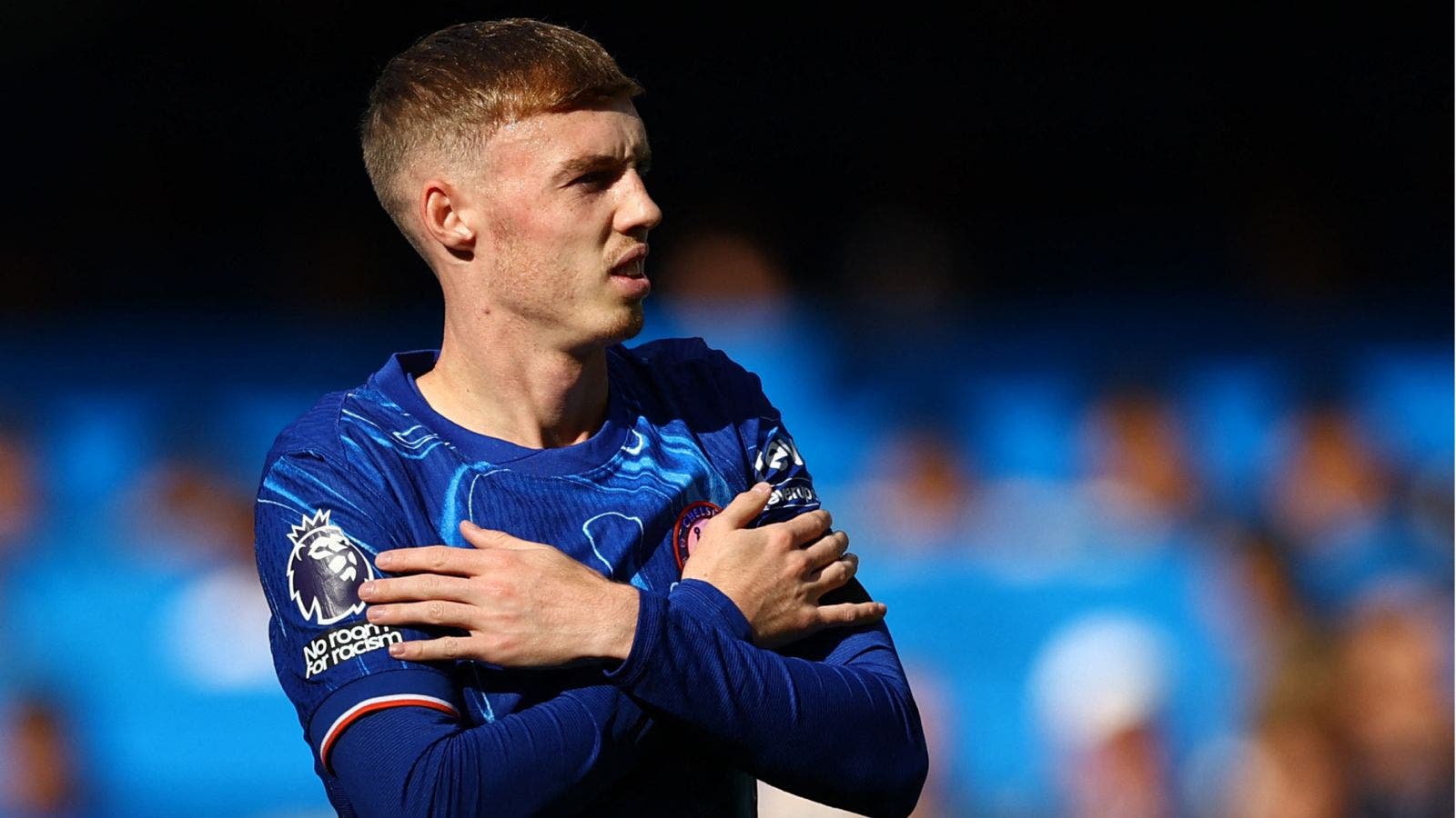 Cole Palmer celebrating a goal with Chelsea