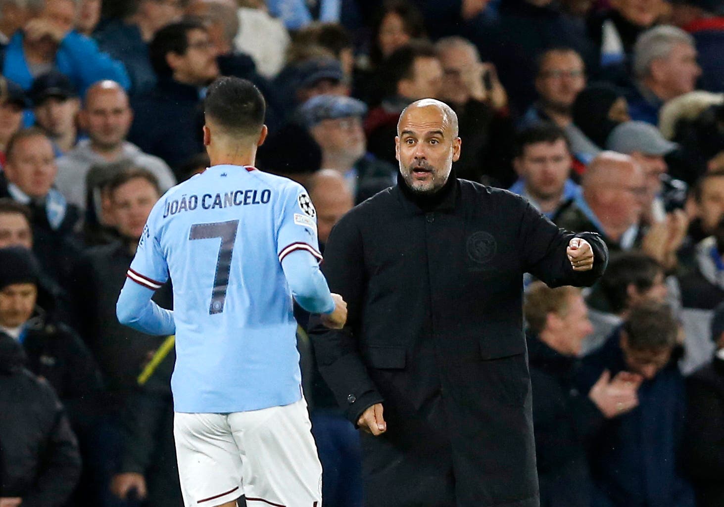 Joao Cancelo Pep Guardiola