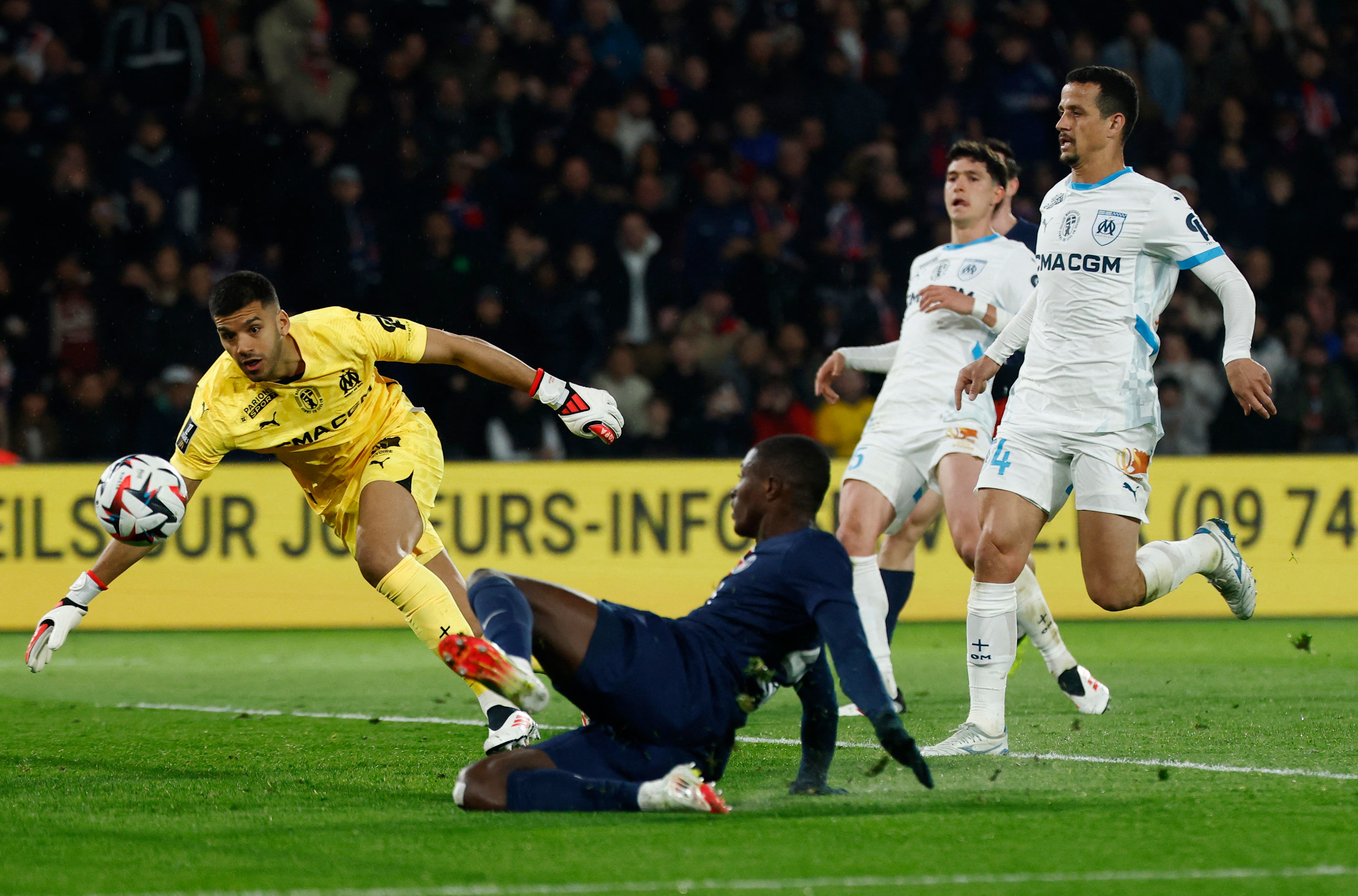 PSG vs Marseille.