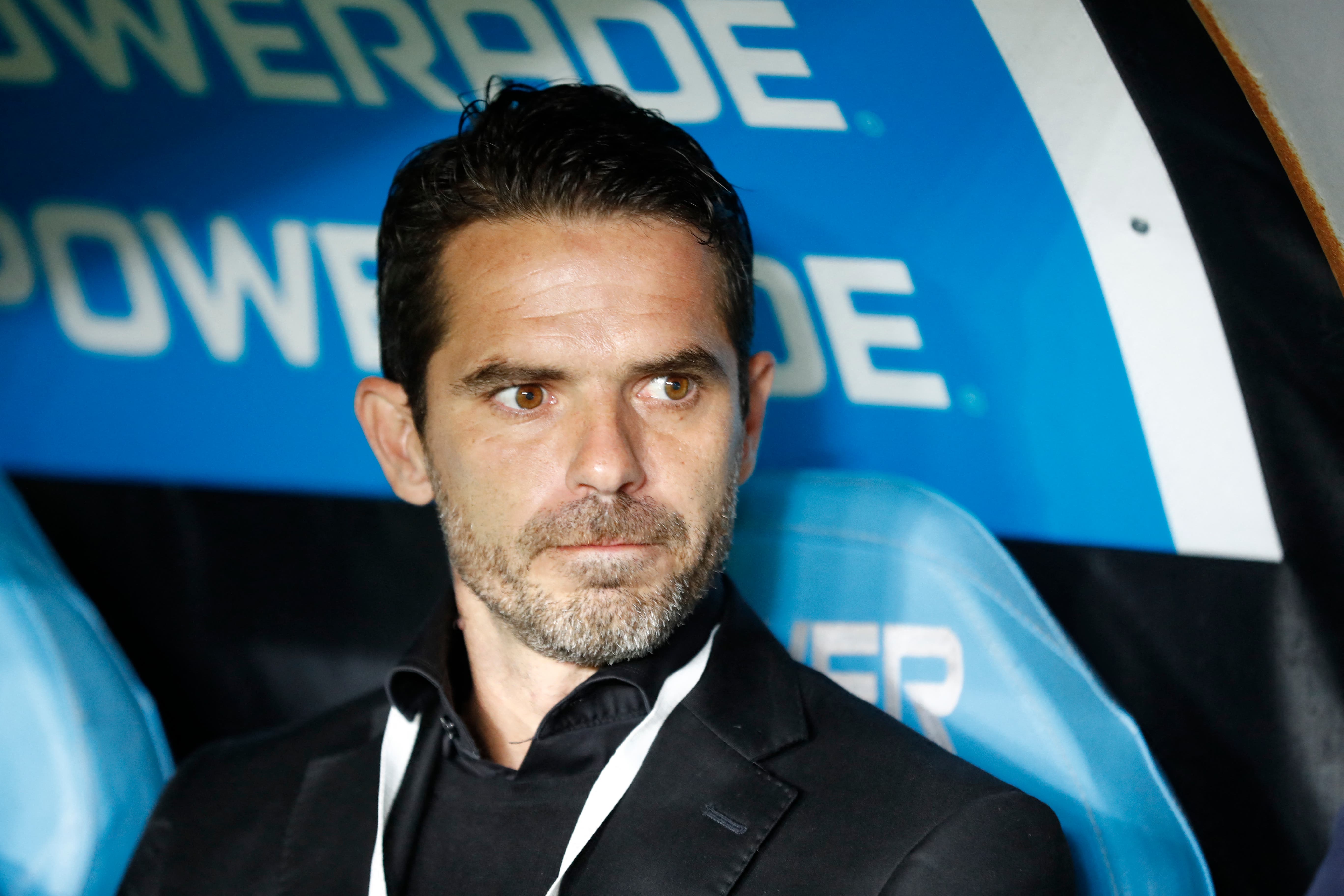 Soccer Football - Copa Libertadores - Group A - Racing Club v Flamengo - Estadio Presidente Juan Domingo Peron, Buenos Aires, Argentina - May 4, 2023 Racing Club coach Fernando Gago before the match REUTERS/Agustin Marcarian