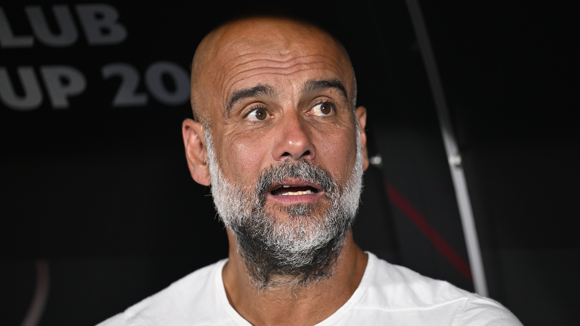 
Pep Guardiola during the match between Manchester City and Al Hilal for the Club World Cup.