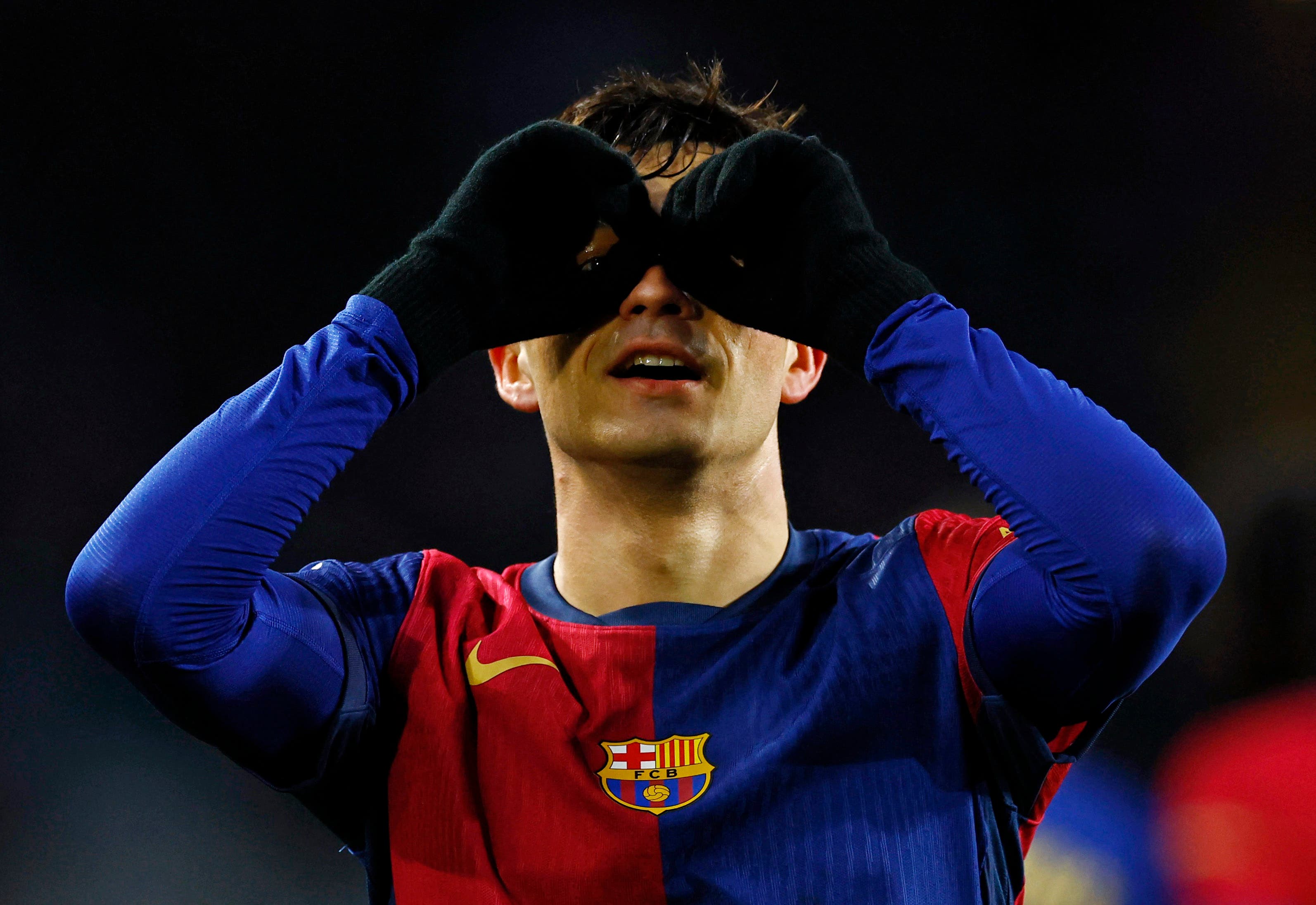 نجم وسط نادي برشلونة الإسباني، بيدري. (وكالات)