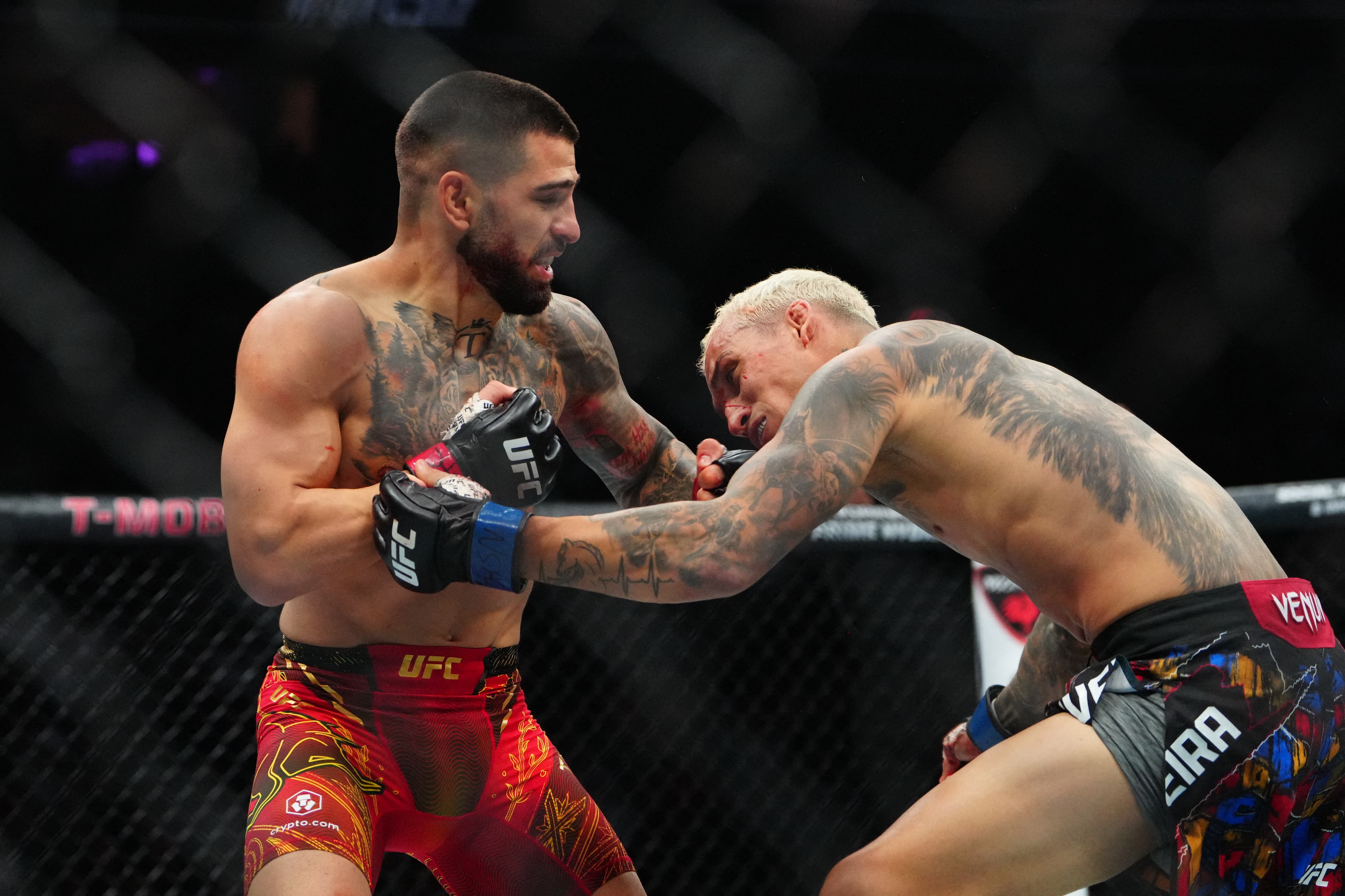 Ilia Topuria vs. Charles Oliveira.