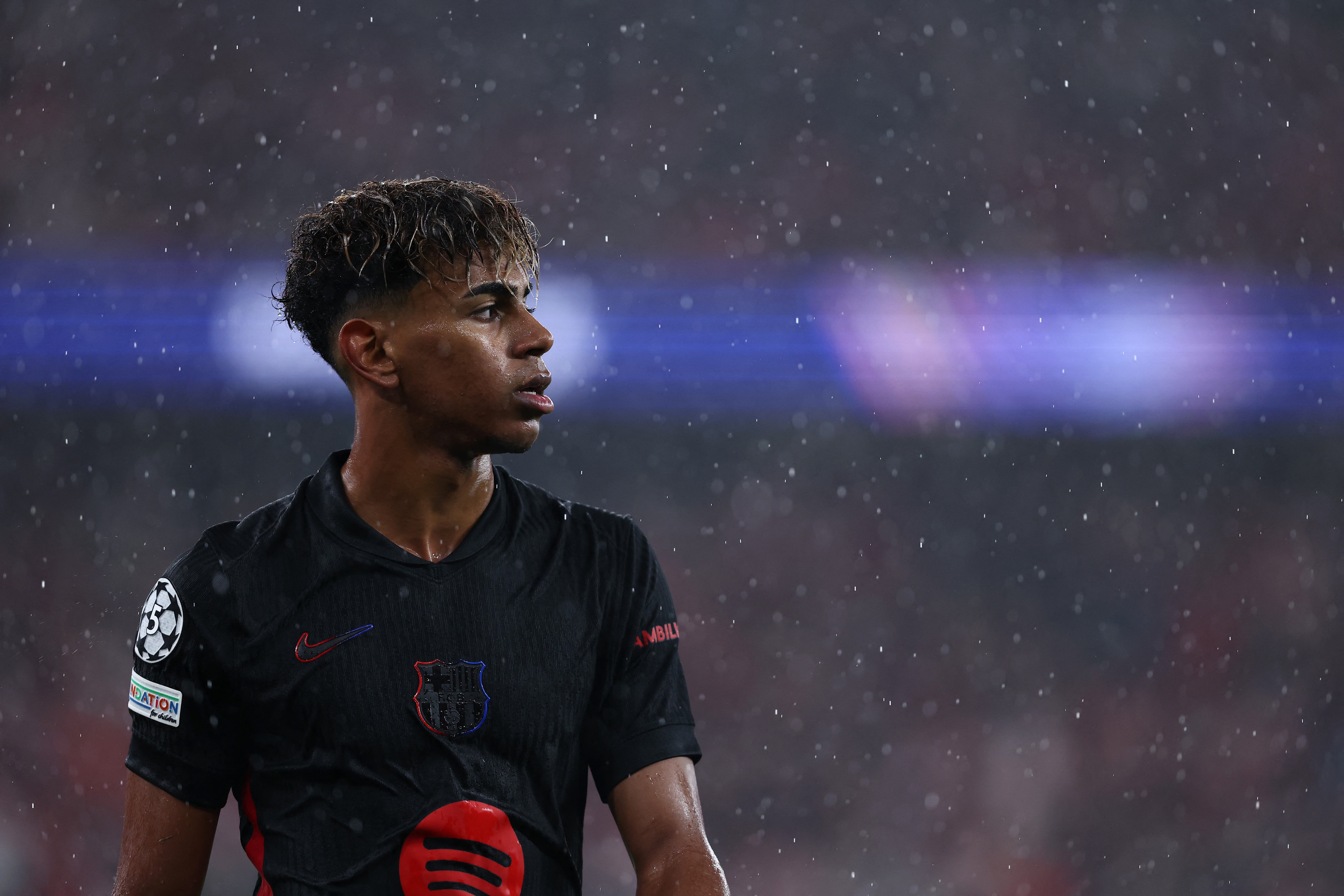 FC Barcelona's Lamine Yamal