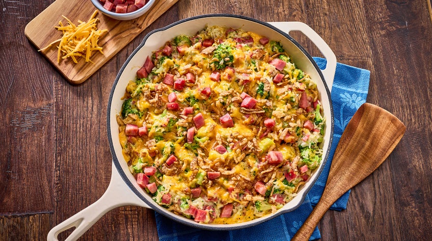 Broccoli, Ham and Cheese Casserole