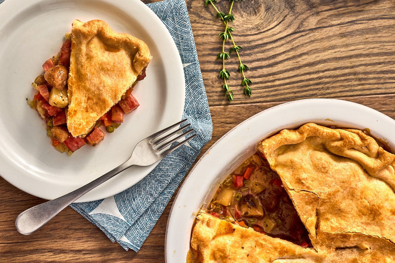 Ham and Mushroom Pot Pie | Farmland Foods
