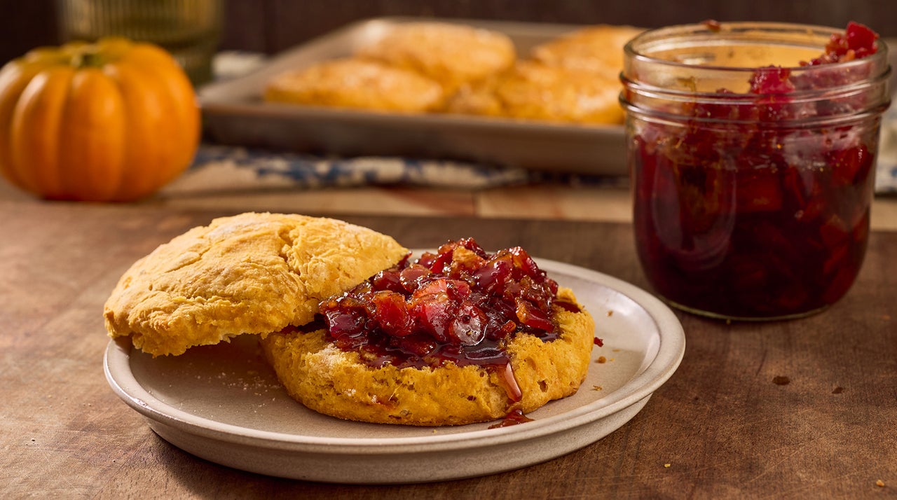 Pumpkin Spice Biscuits with Bacon | Farmland Foods