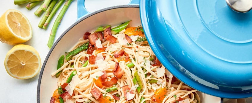 Asparagus and Bacon Summer Pasta Recipe