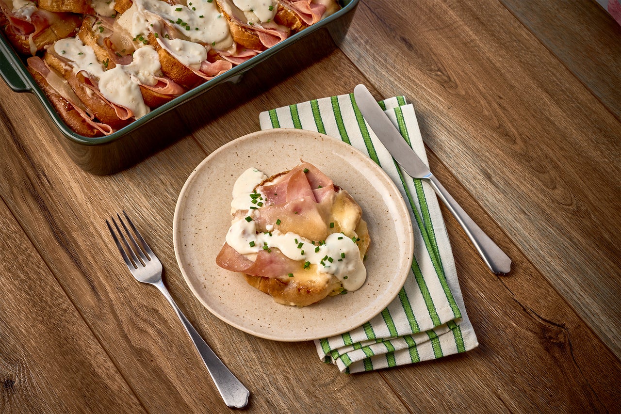 Croque Monsieur Breakfast Casserole | Farmland Foods