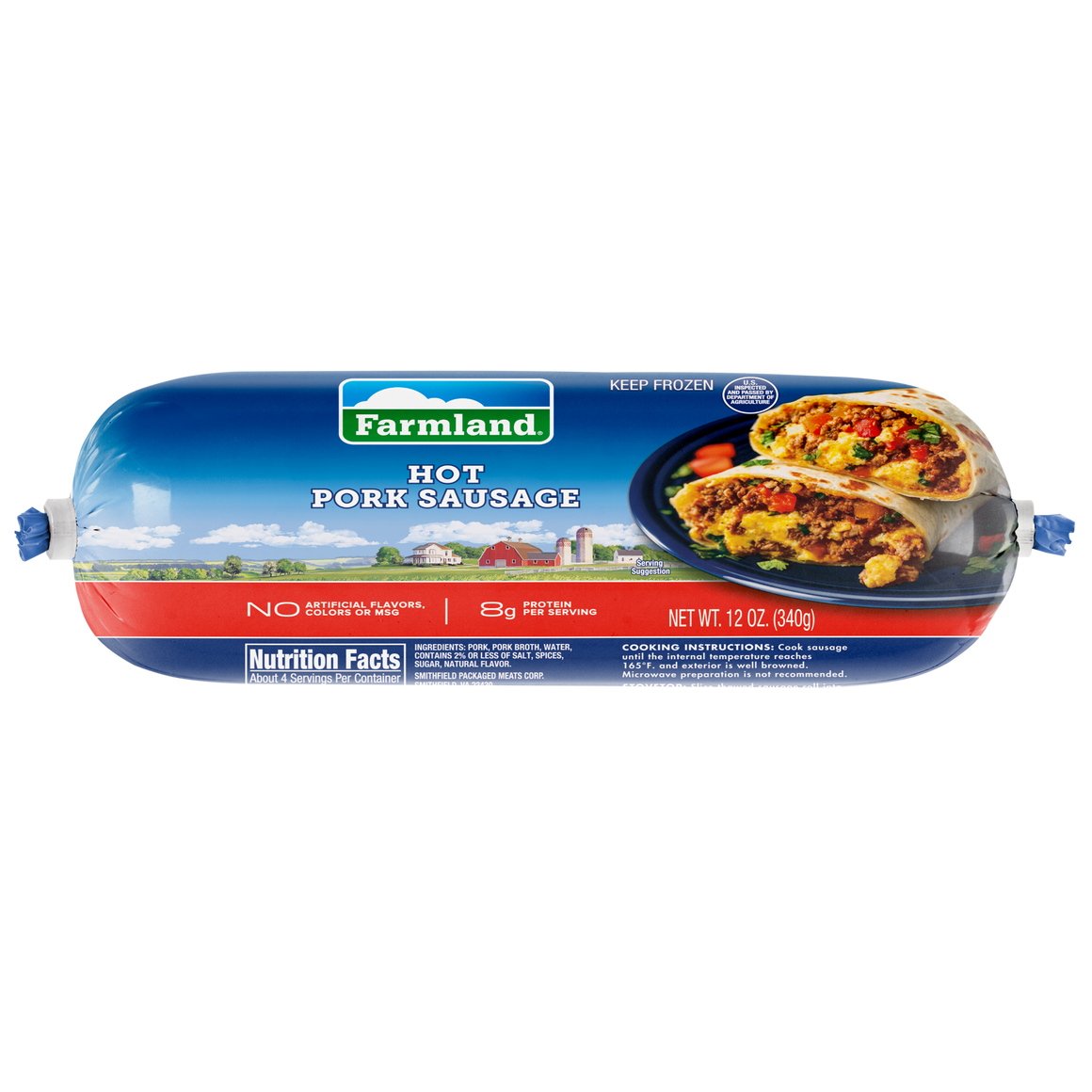 Hot Pork Sausage Roll