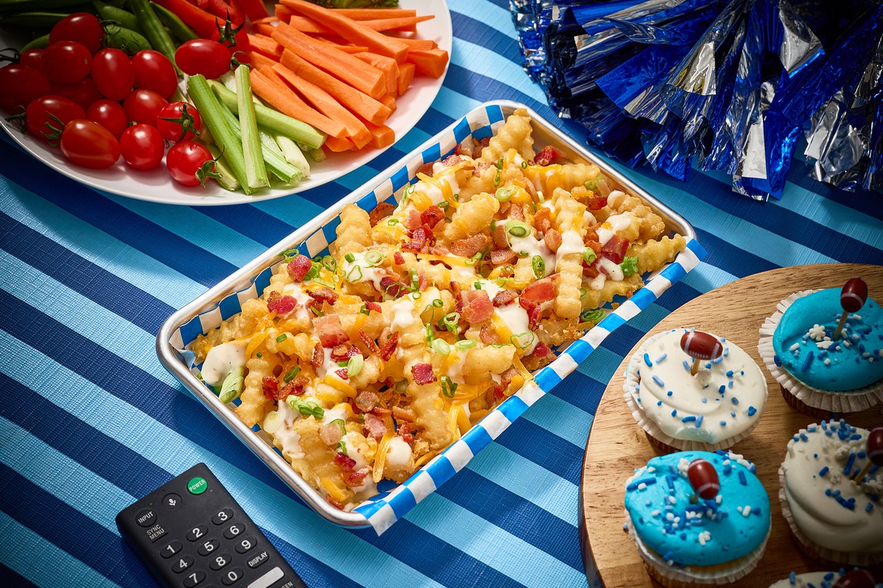 Loaded Fries with Doubled Smoked Bacon | Farmland Foods