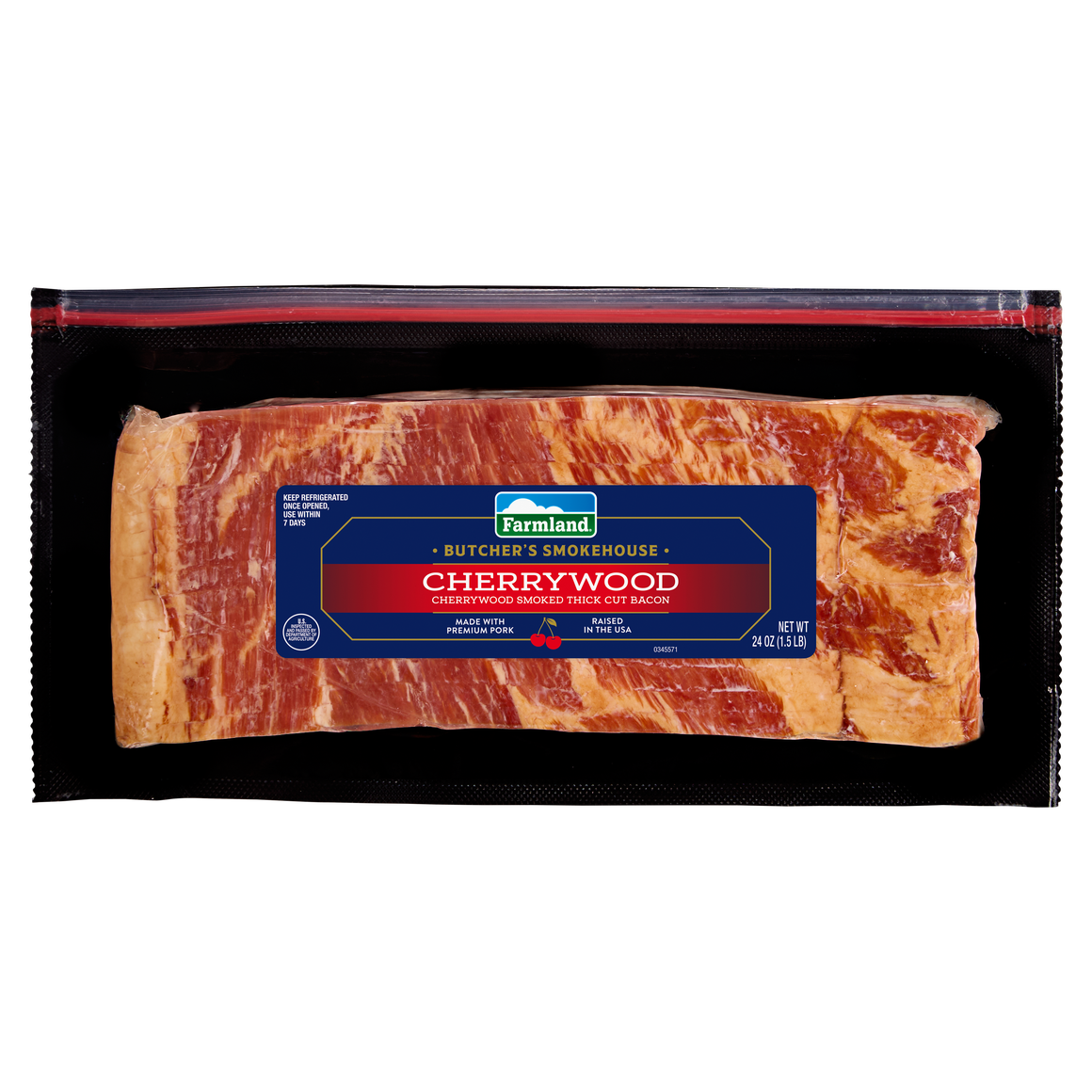 Butcher's Smokehouse Sweet Cherry Ember Bacon, Stackpack, 24oz