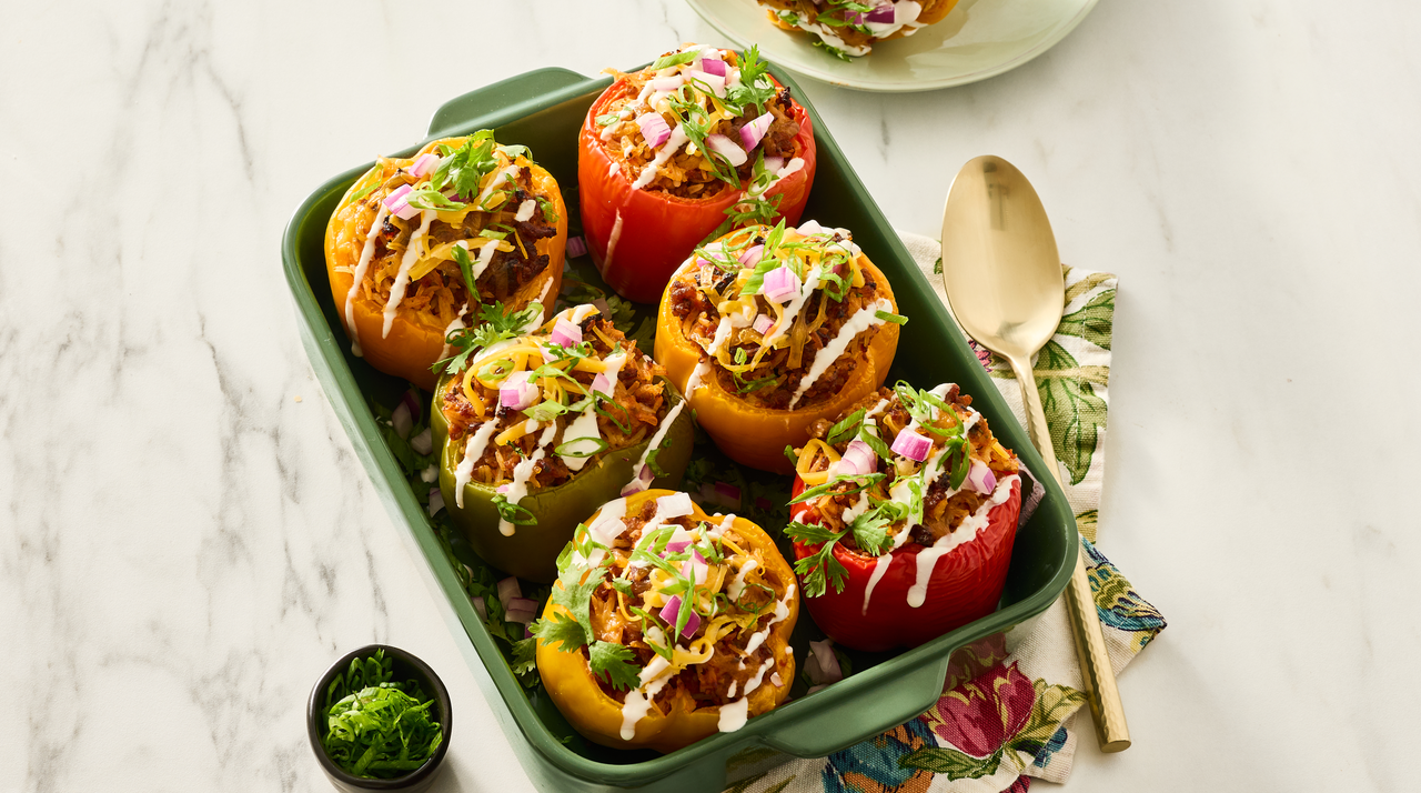 Taco Stuffed Peppers | Farmland Foods