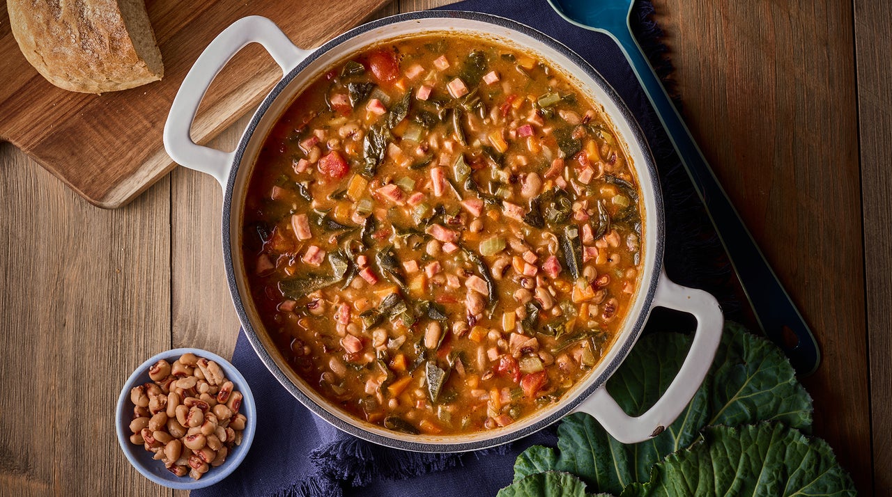Black-Eyed Pea Stew with Diced Ham | Farmland Foods