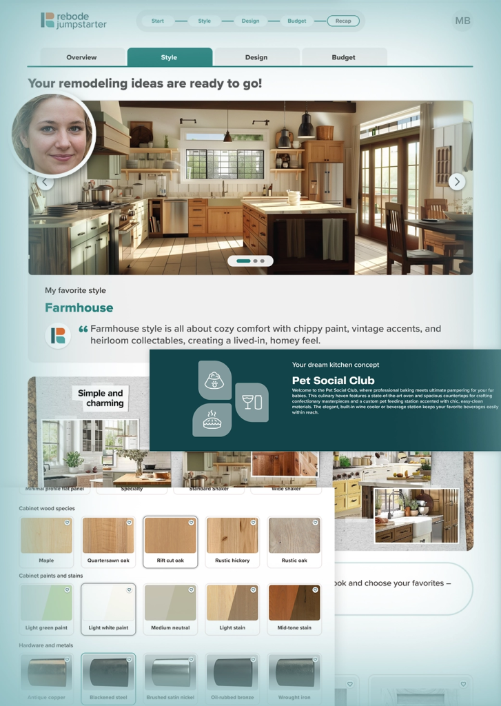 Example of a homeowner's project.