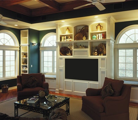 Heritage custom gothic top radius windows over two-wide mulled casement picture windows with TDL.