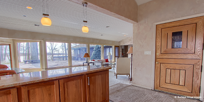 foyer before renovations