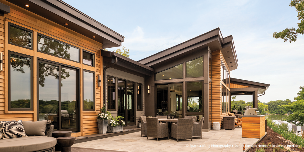 Forgent® Series casement, picture, and geometric direct set  windows