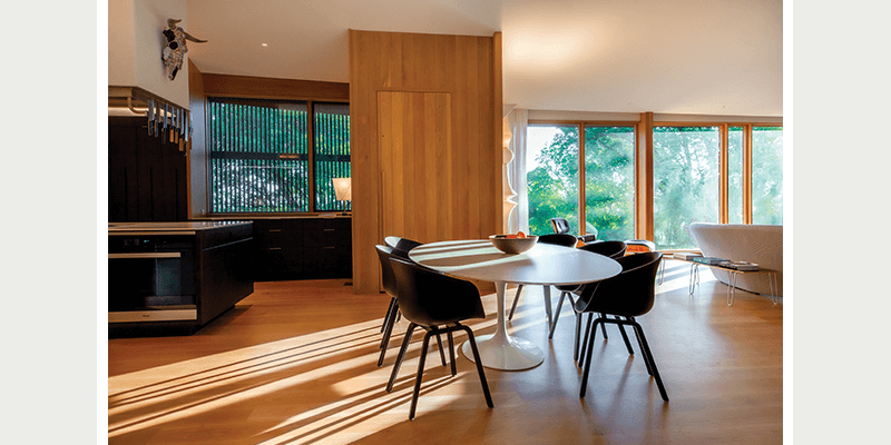 AL702-A Wood and Glass Abode