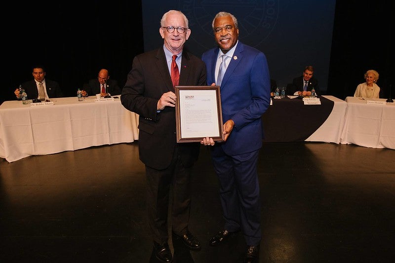 George McShan, President of National School Boards Association, NSBA 