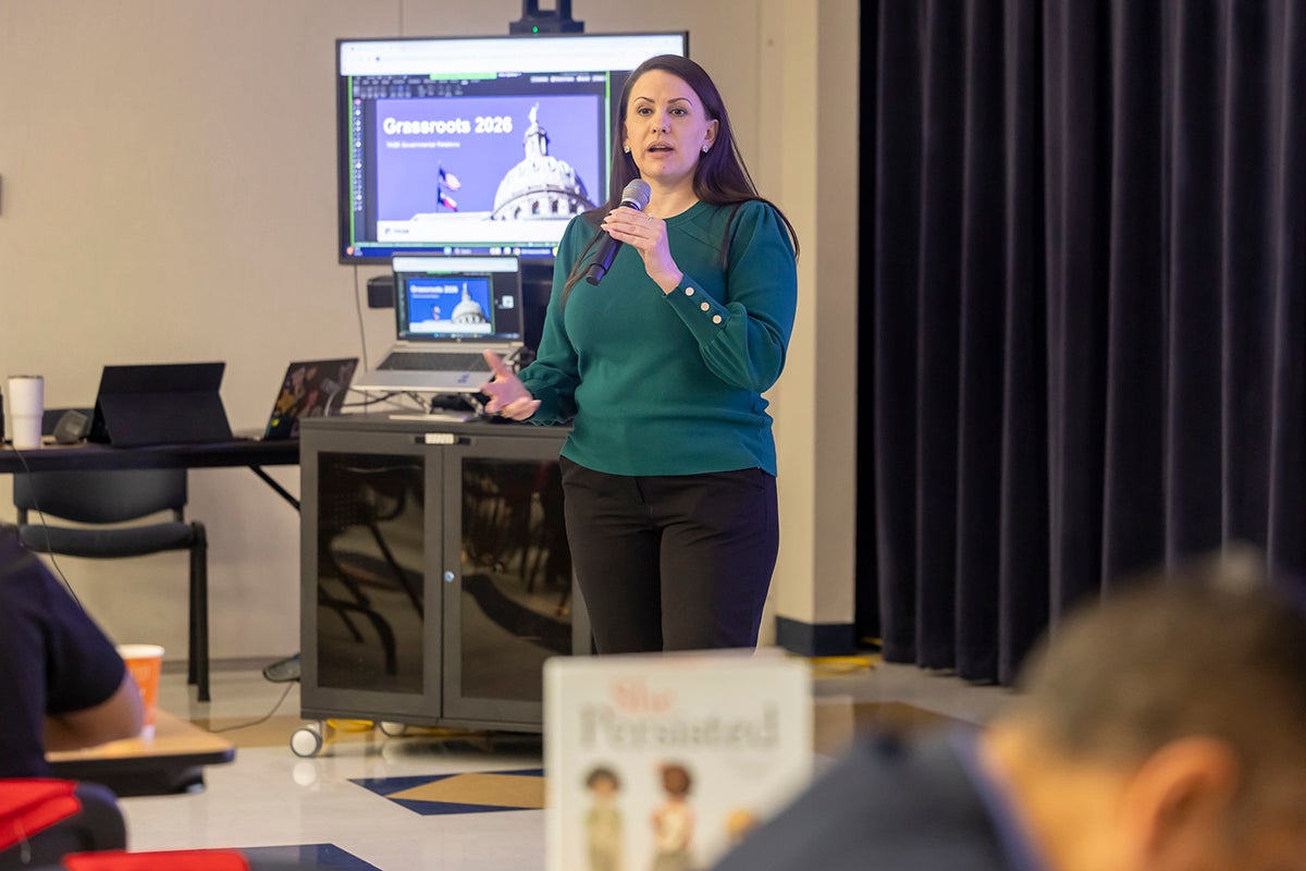 Kelly Rasti, associate executive director of TASB Governmental Relations, said the Grassroots Meetings provided a helpful forum to discuss the new tool.