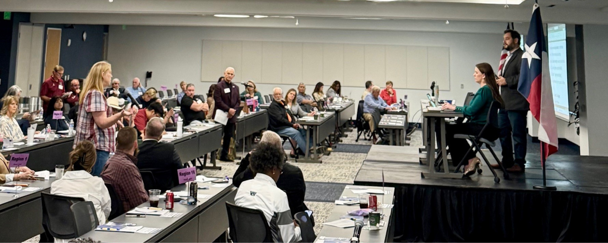 More than 60 trustees for the first Legislative Advisory Council (LAC) meeting of the 2026-28 biennium.