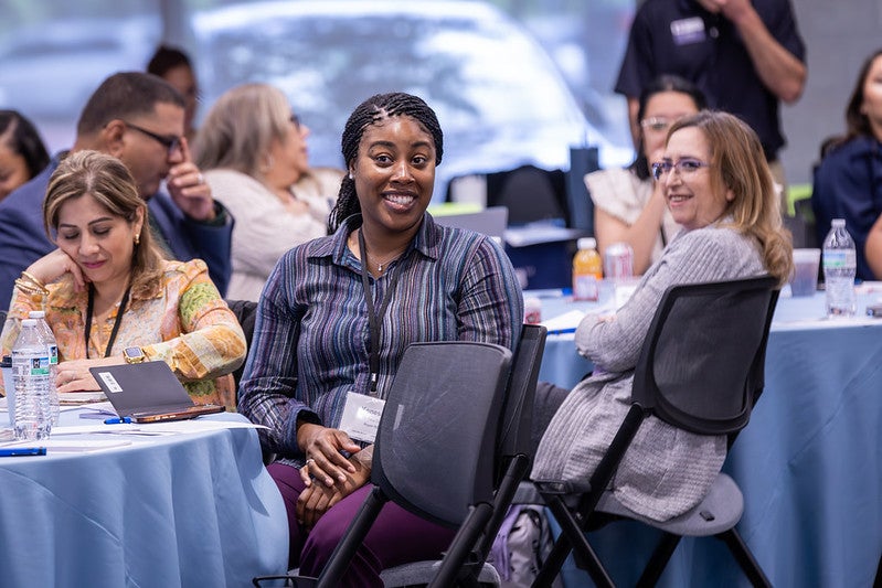 Royal ISD's Kenesha Carter (right), HR Specialist; and Brenda Saldana, HR/Payroll Coordinator, recently assumed responsibility for the district’s workers’ compensation claims. After learning the basics, they were ready to dig deeper at the Workers' Compensation 201 Summit.