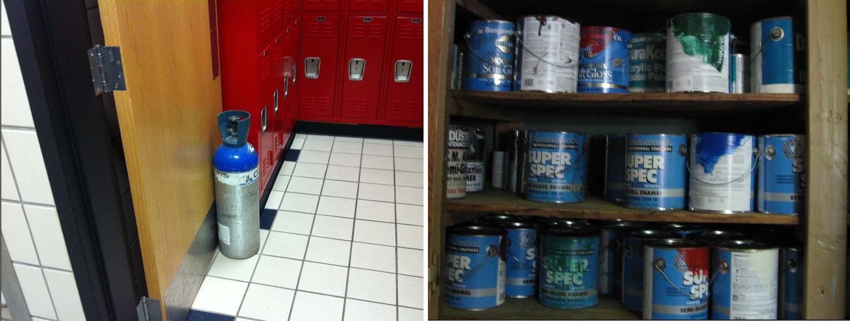 Chemical storage photos