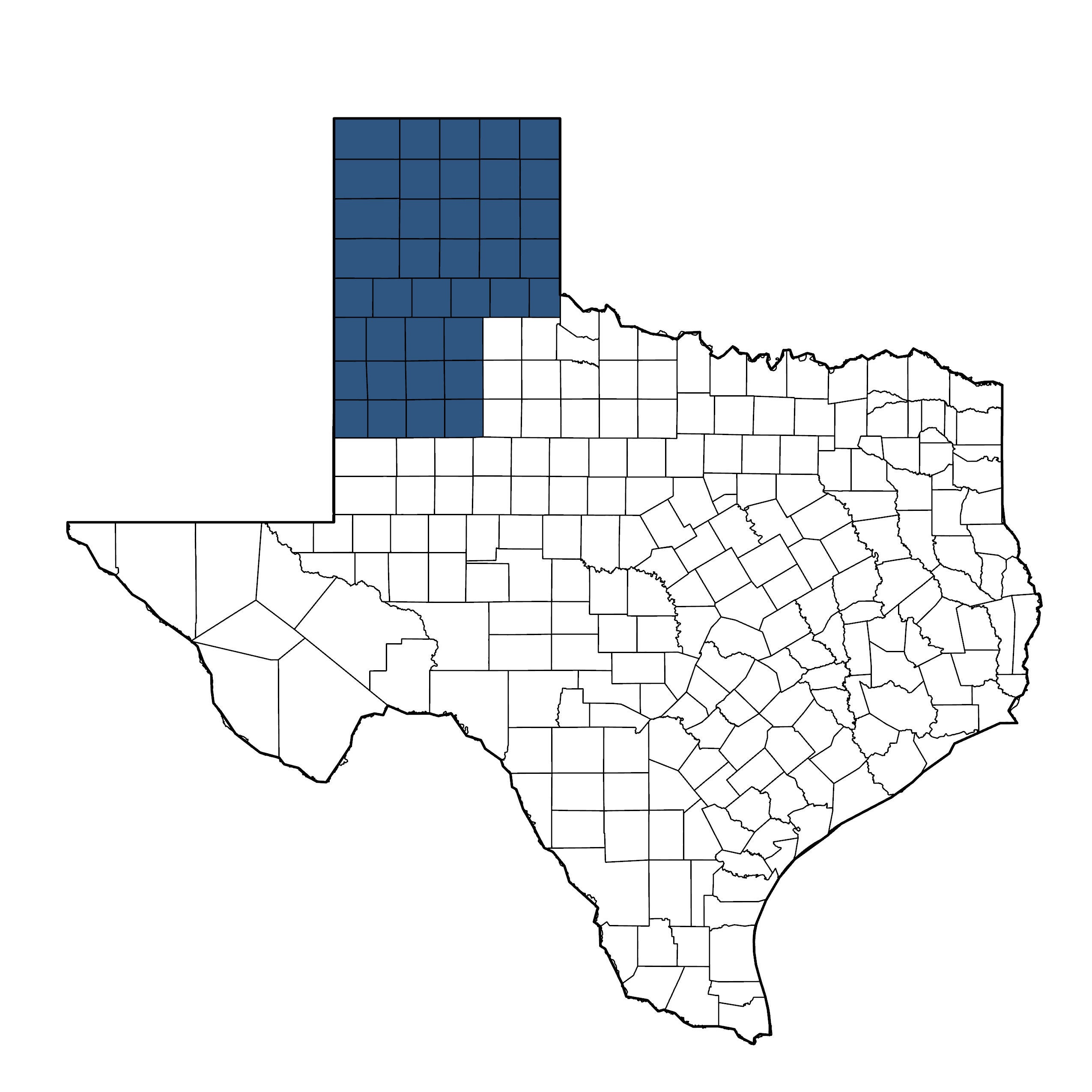 Map of Elizabeth York's Territory