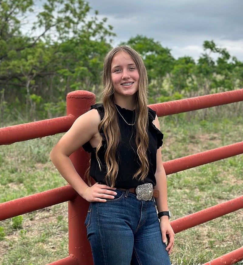 Kenzi Williams, a junior at Canadian High School, started a bee business through FFA.