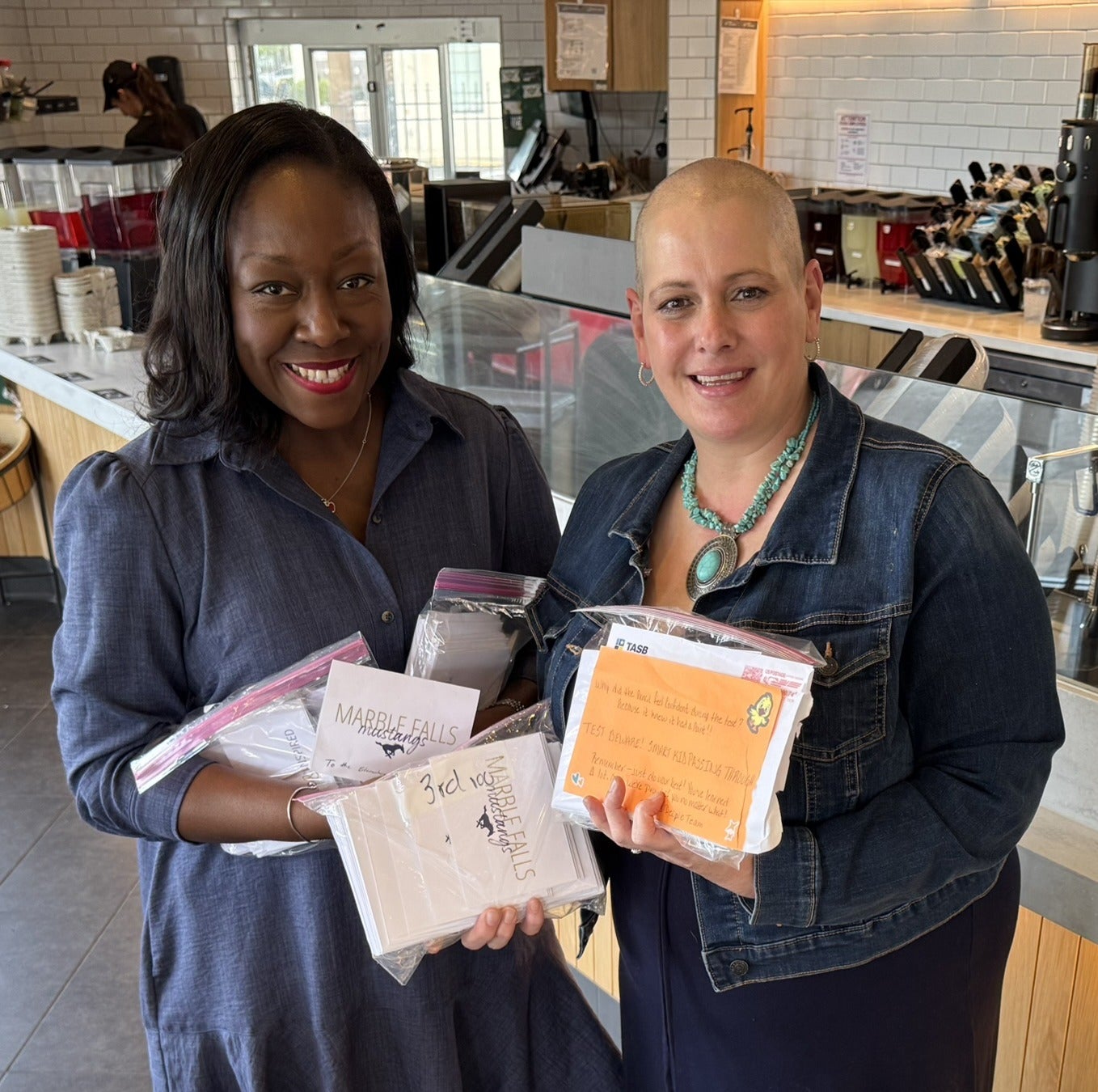 Shukella Price (l) and Catherine Rubiera (r)