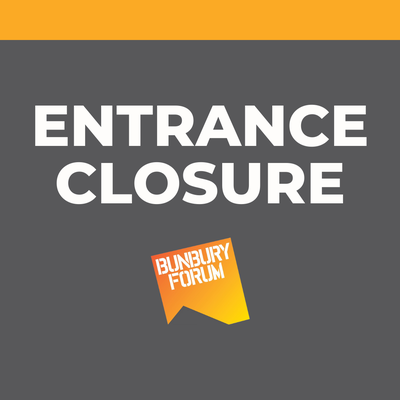 Strickland Street Centre Entry CLOSED