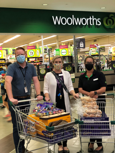 Children and Families in need celebrate Easter.