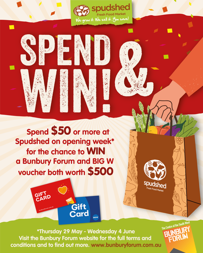 Spudshed Spend & Win