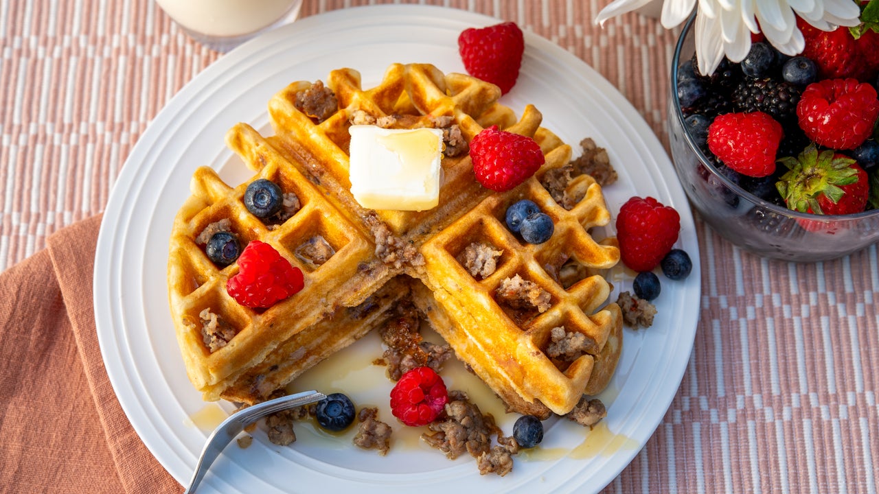 Breakfast Sausage Belgian Waffles | Farmer John