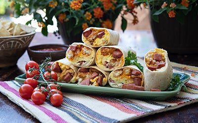 Loaded Breakfast Burrito