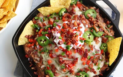 Salsa de Tocino y Frijoles