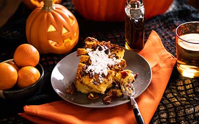 Ghost French Toast Soufflé